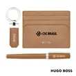 Hugo Boss® Fountain Pen, Key Ring & Card Holder Set