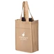 Wine Tote - 2 Bottle Bag - Screen Print