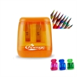 Manual Colorful Compact Dual Holes Pencil Sharpeners