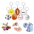 Stress Reliever Ball Key Chains