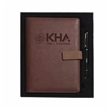 Leather Padfolio Blinder with Pen- Gift Set