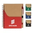 In Stock Kraft Paper Pocket Combination Note Pad With Pen