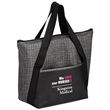 Insulated Tweed Look Non-Woven Tote Bag - Screen Print
