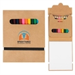 12-Piece Colored Pencil Set with Kraft Paper