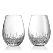 Lismore Essence Red Wine Stemless 610ml 20.5floz, Set of 2