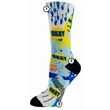 Printed Direct-To-Garment (DTG) Crew Socks