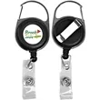 Retractable Carabiner Badge Reel with Belt Clip