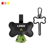 Leather Dog Poop Bag Holder with Dispenser