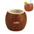 In Stock Ceramic Coconut Shape Mug For Gift