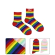 Rainbow Striped Socks