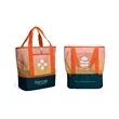 Mesh Tote With Cooler