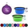Collapsible Pet Bowl With Carabiner