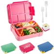 Bento Lunch Box with Utensils