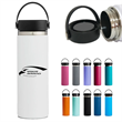 Vacuum Double-Wall Insulated Water Bottle with Handle & Lid