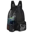 Surfing Mesh Drawstring Bag