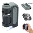 Lighted Pocket Portable Science Lab Handheld Microscope