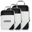 3 Set Of Packing Cubes Suitcase Organizer Bags For Travel