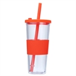 Leakproof Clear Plastic Tumbler