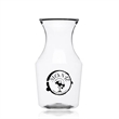 Reserv 12 oz. Plastic Disposable Wine Carafe with Lid