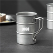 Stainless Steel Matte Vintage Mark Cup Coffee Mug