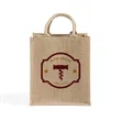 Jute Wine Bag