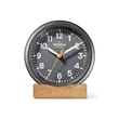 Shinola The Runwell 6in Desk Clock - Gunmetal/Gray