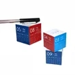Custom Calendar Cube Block Magnetic