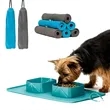 Collapsible Travel Cat Pet Doggy Bowl Water Food Dispenser
