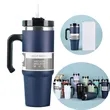 30oz Insulated Stainless Steel Tumbler With Lid And Straw