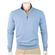 Fairway & Greene Men's "Caves" Tech Quarter-Zip Pullover
