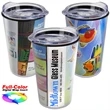 14 oz. Transparent Tumbler with full-color insert