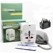 Universal Travel Adapter with Surge Protector- Dual USB Port