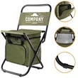 Folding Chair With Cooler Bag Backpack