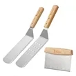 Deluxe Grilling Scraper & Flippers Set