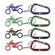 Motorbike Shape Bottle Opener Key Chain & Carabineer