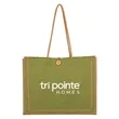 Paradise Jute Tote Bag