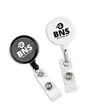 Custom Retractable Carabiner Badge Holder w/ Belt Clip