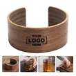 Wooden Cup Sleeve Beverage Bottle Holder