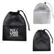 Mesh Bag With Sliding Cord Lock