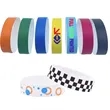 Full Color Disposable Waterproof Neon Wrist Bands