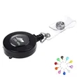 Custom Round Retractable Badge Holder