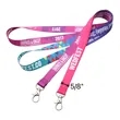 18" Sublimated Event Lanyards w/ lobster clasps