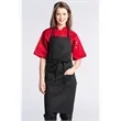 Premium Black Apron w/ Adjustable Neck & Divided Center Pock