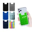Silicone Bubble Decompression Phone Back Sticker Card Holder