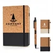 Cork Journal Book Notebooks with Pen