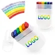 Gay Pride Rainbow Flag Crayon Painting Brush Face Paint