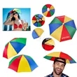 Rainbow Umbrella Hat
