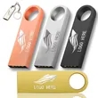 Customizable Logo Metal U Disk Keychain