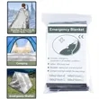 Emergency Thermal Survival Mylar Space Camping Foil Blanket