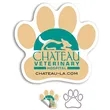 PAW STOCK SHAPE STICKERS